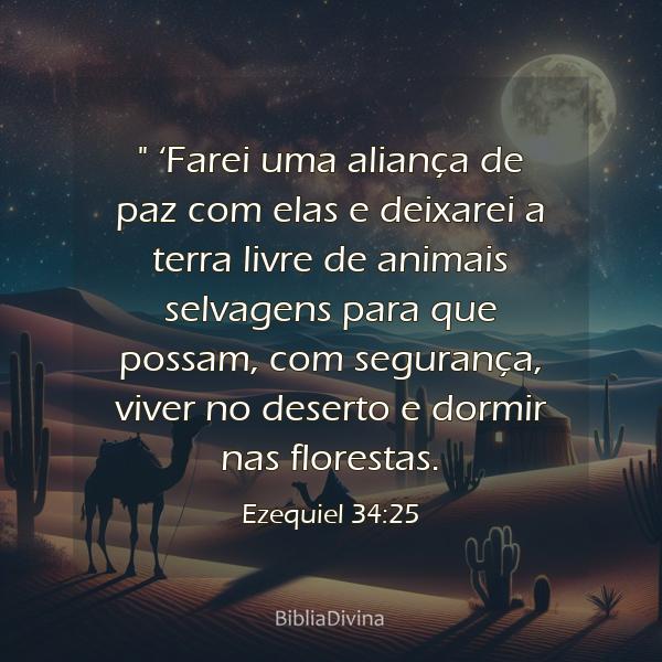 Ezequiel 34:25