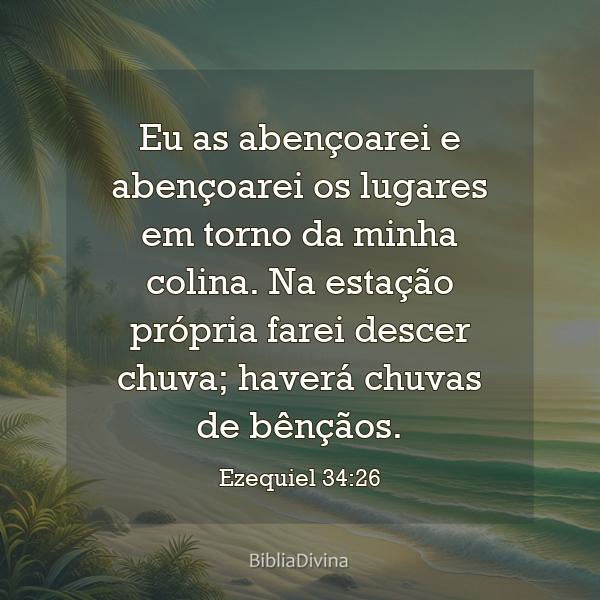 Ezequiel 34:26