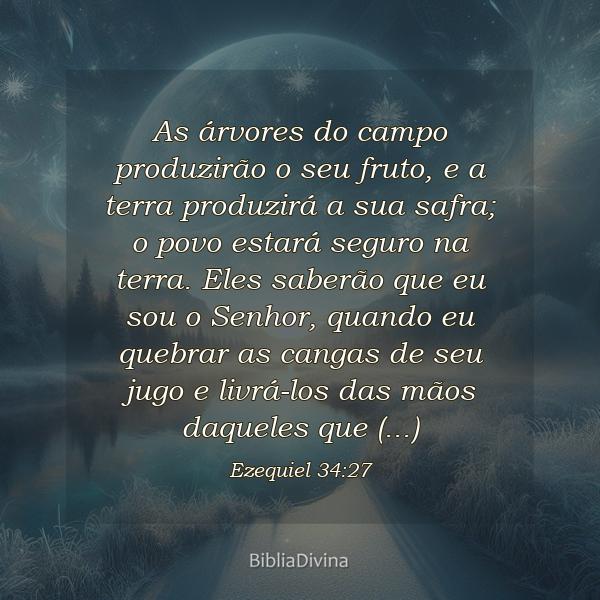 Ezequiel 34:27