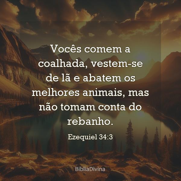 Ezequiel 34:3