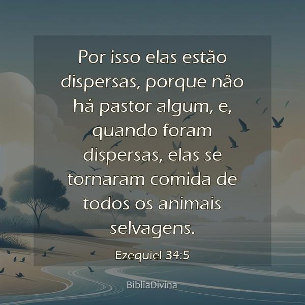 Ezequiel 34:5