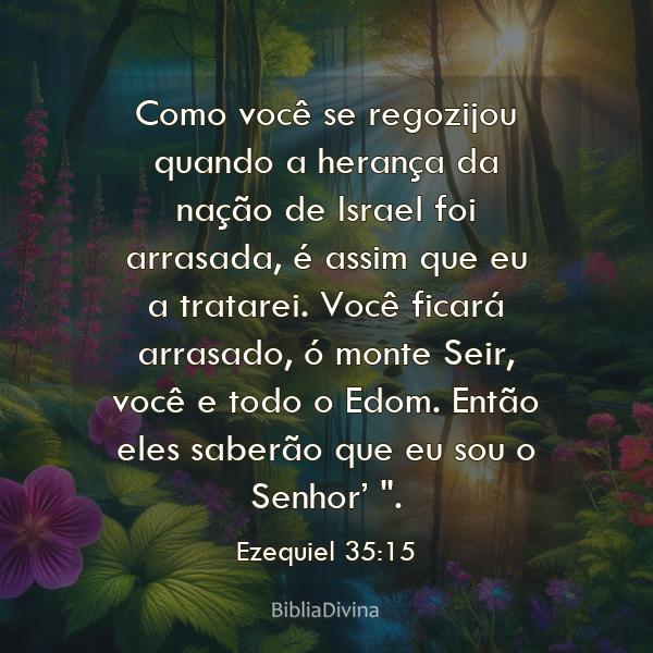 Ezequiel 35:15