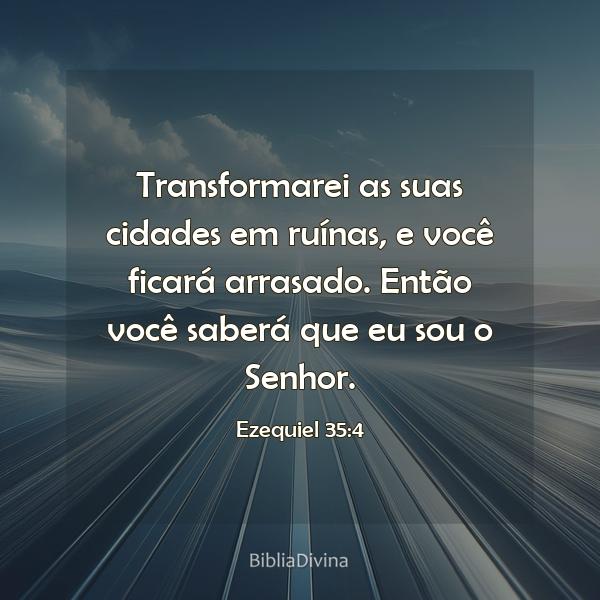 Ezequiel 35:4