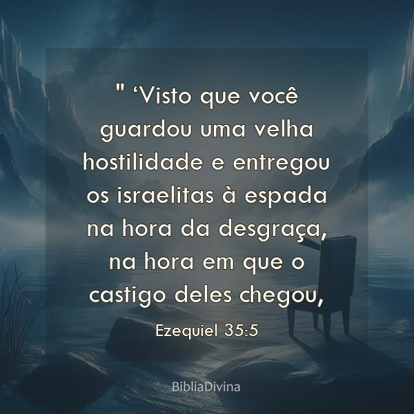 Ezequiel 35:5