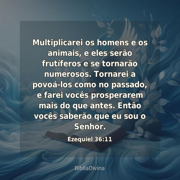 Ezequiel 36:11