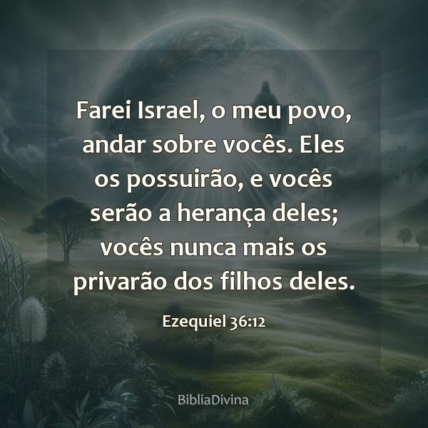 Ezequiel 36:12