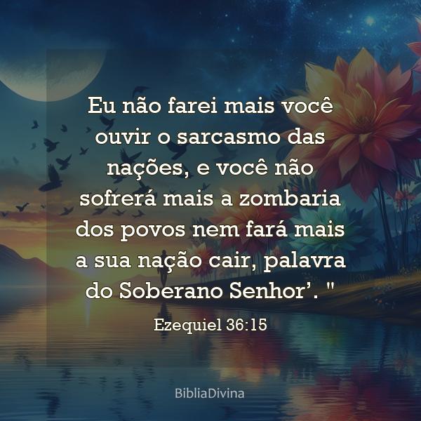 Ezequiel 36:15