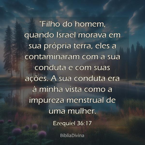 Ezequiel 36:17