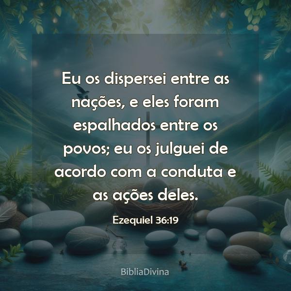 Ezequiel 36:19