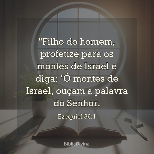 Ezequiel 36:1