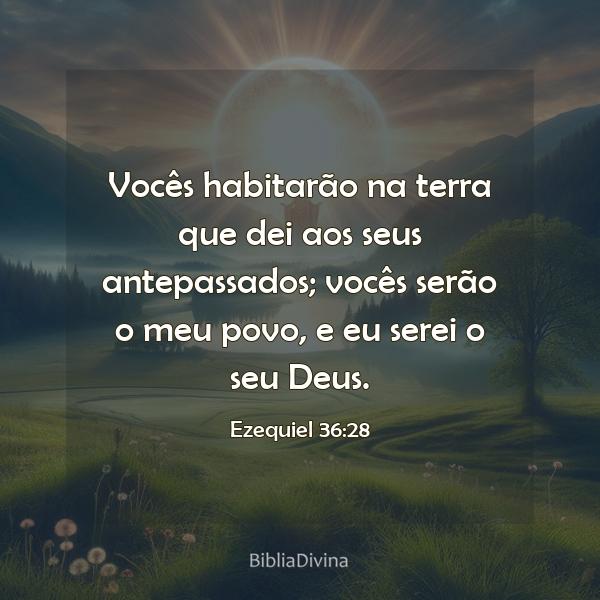 Ezequiel 36:28