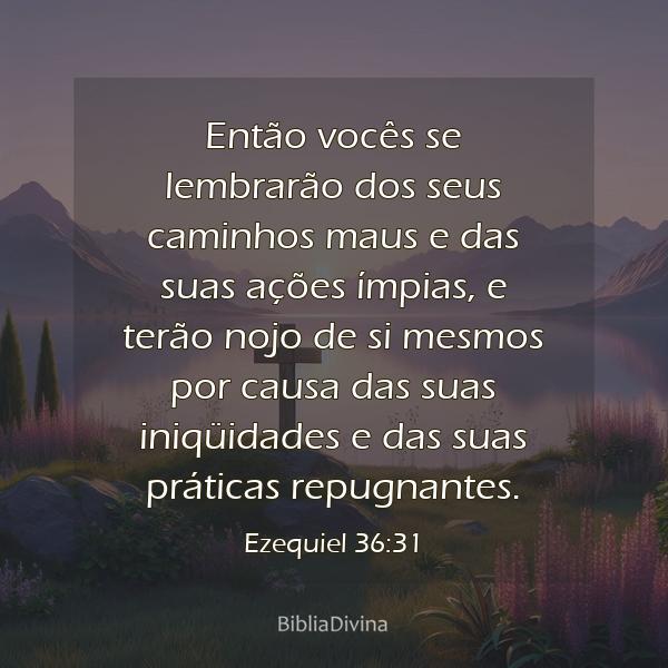 Ezequiel 36:31