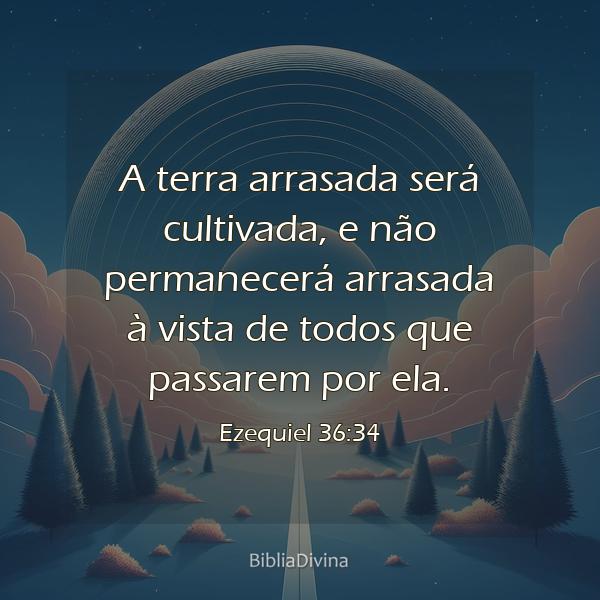 Ezequiel 36:34