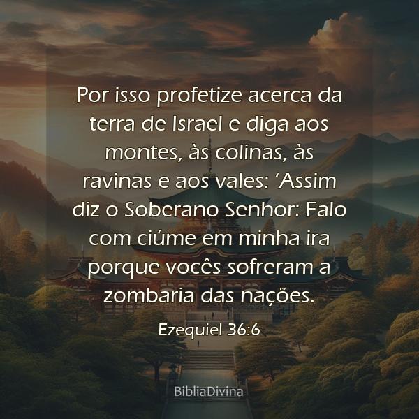 Ezequiel 36:6