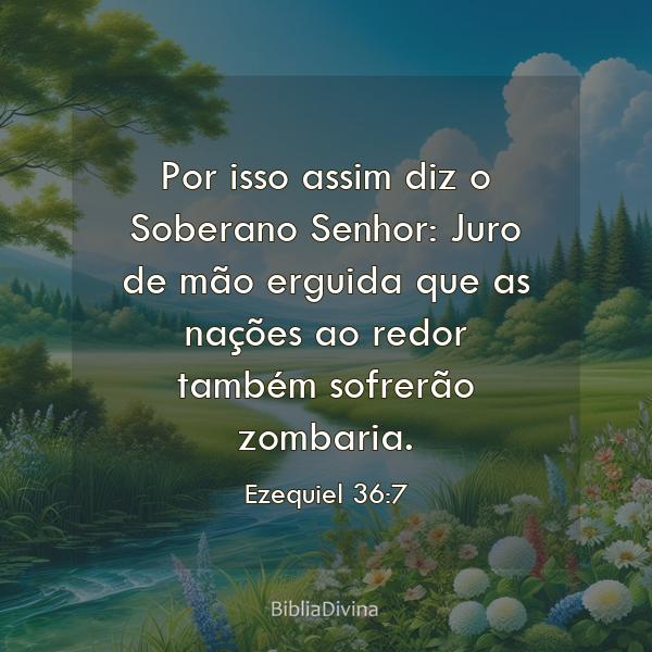 Ezequiel 36:7