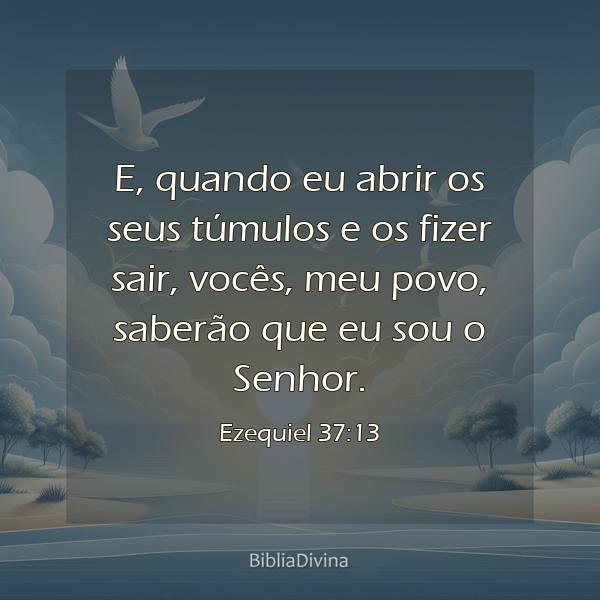 Ezequiel 37:13