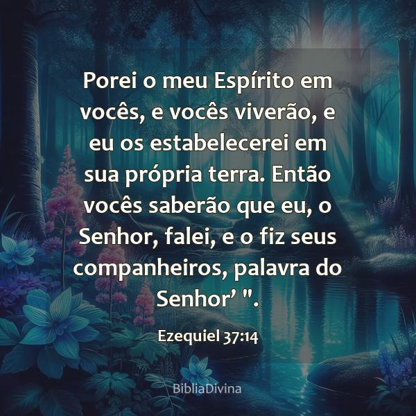 Ezequiel 37:14