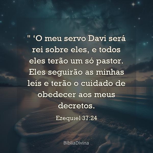 Ezequiel 37:24