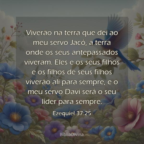 Ezequiel 37:25