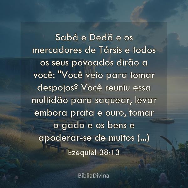 Ezequiel 38:13