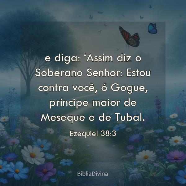 Ezequiel 38:3