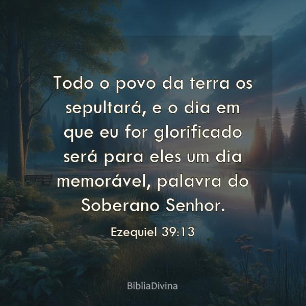 Ezequiel 39:13