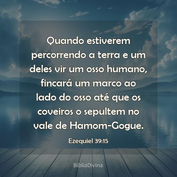 Ezequiel 39:15