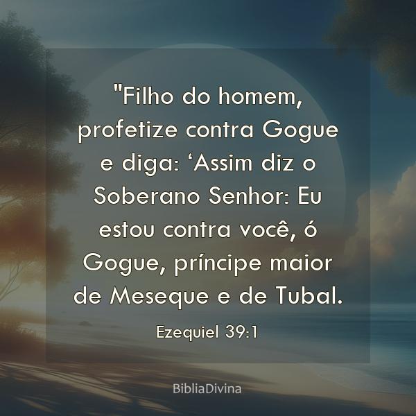 Ezequiel 39:1