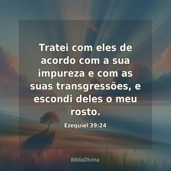 Ezequiel 39:24