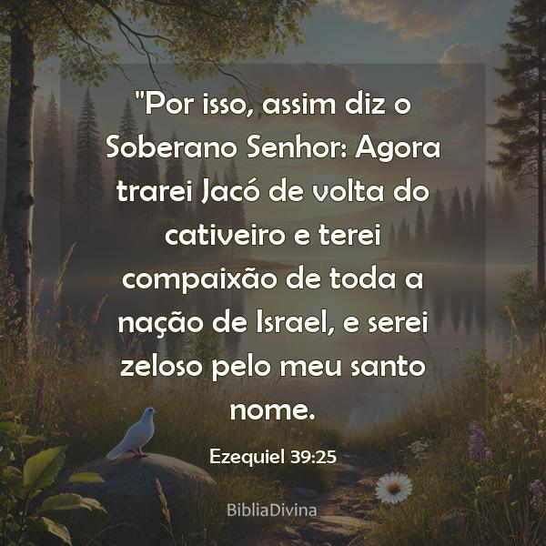 Ezequiel 39:25