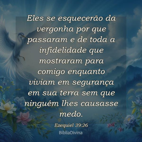 Ezequiel 39:26