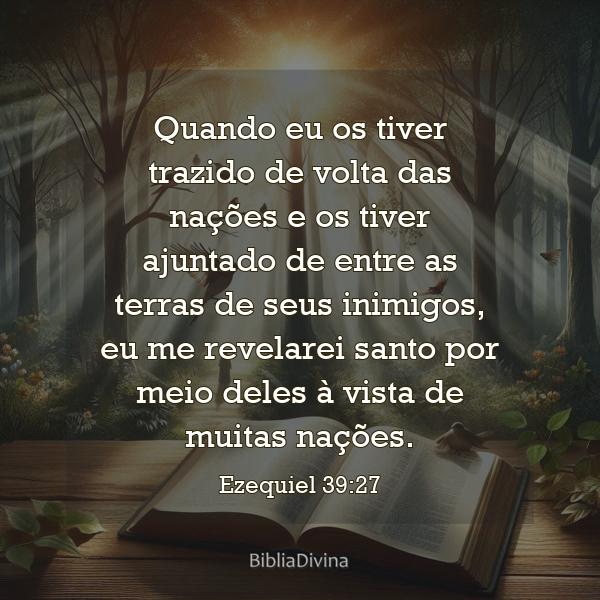 Ezequiel 39:27