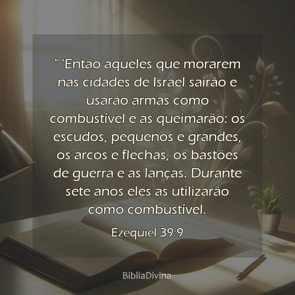 Ezequiel 39:9