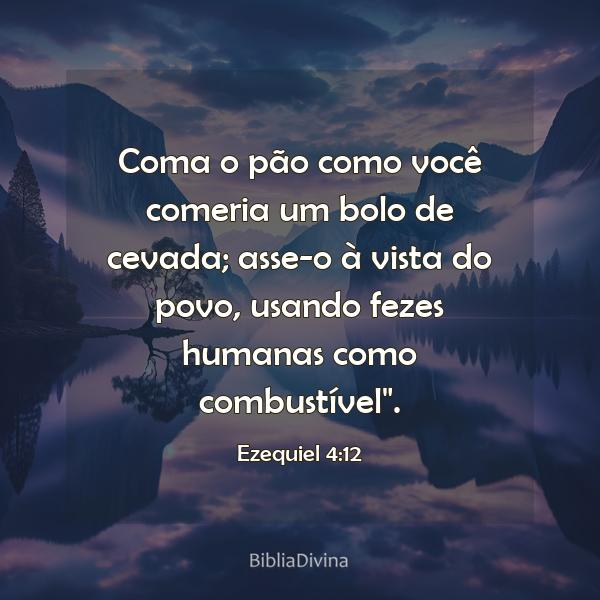 Ezequiel 4:12