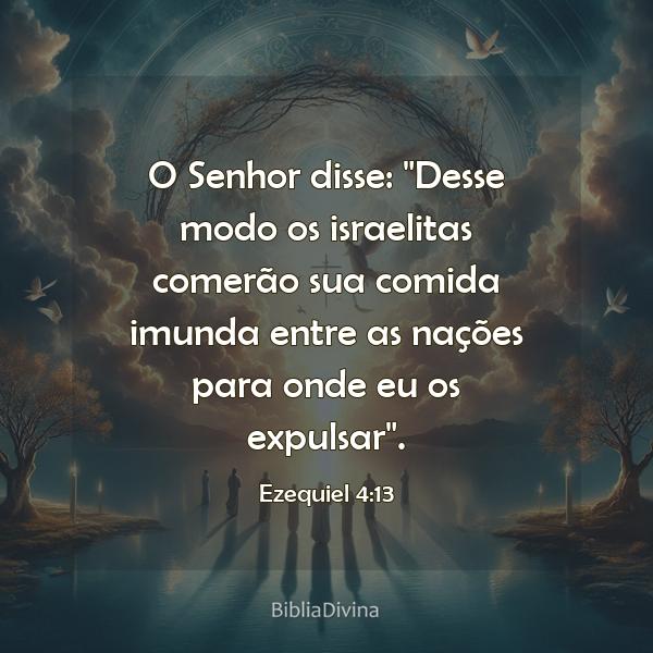 Ezequiel 4:13