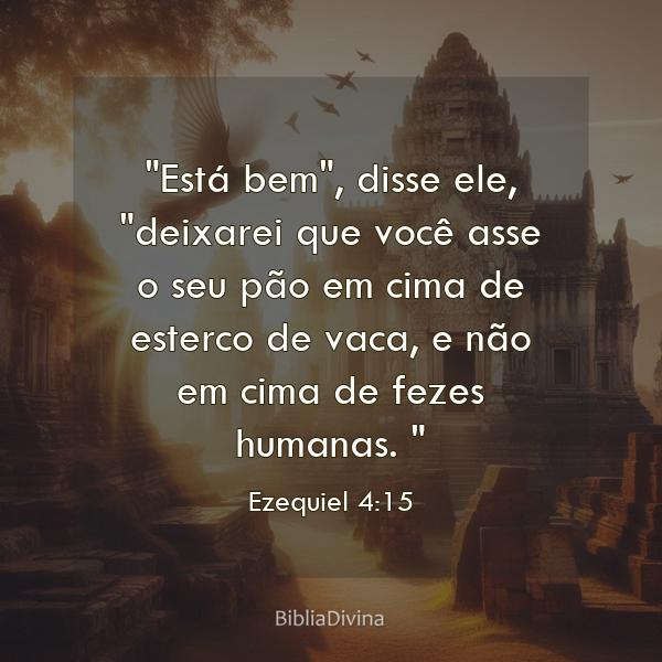 Ezequiel 4:15