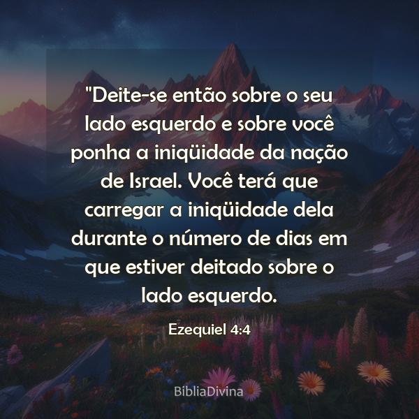 Ezequiel 4:4