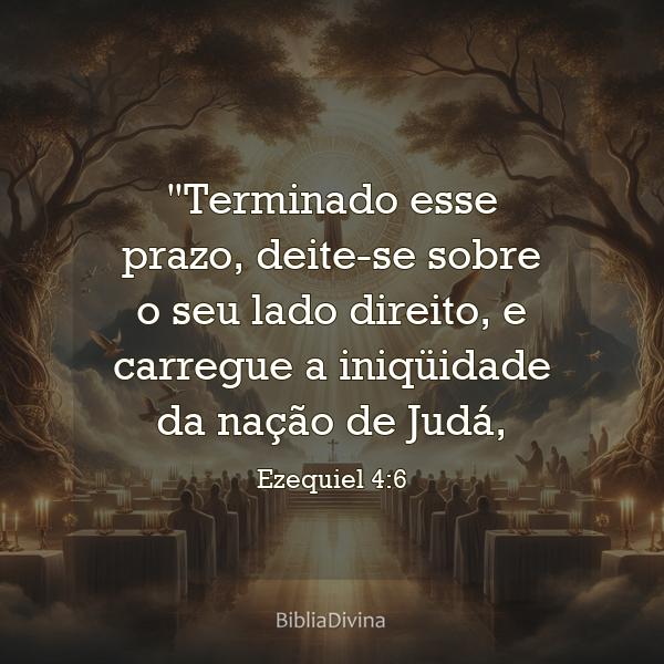 Ezequiel 4:6