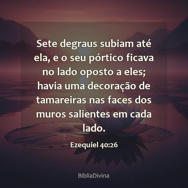 Ezequiel 40:26