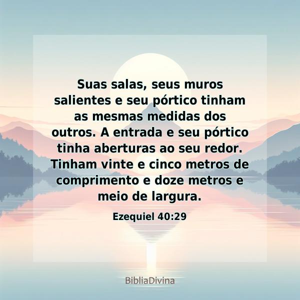 Ezequiel 40:29