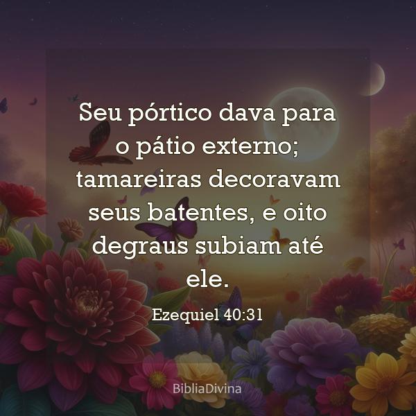 Ezequiel 40:31