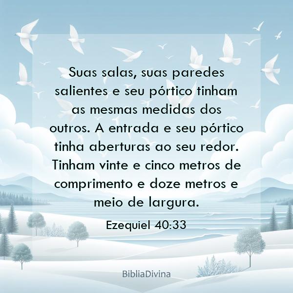 Ezequiel 40:33