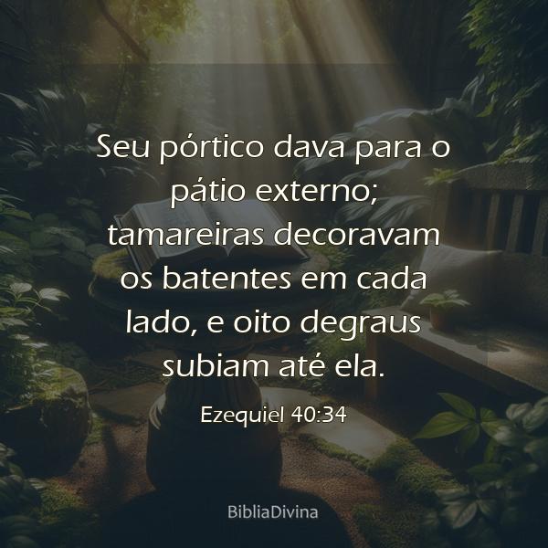 Ezequiel 40:34