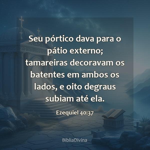 Ezequiel 40:37