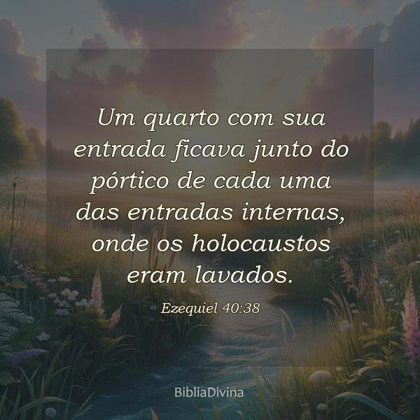 Ezequiel 40:38