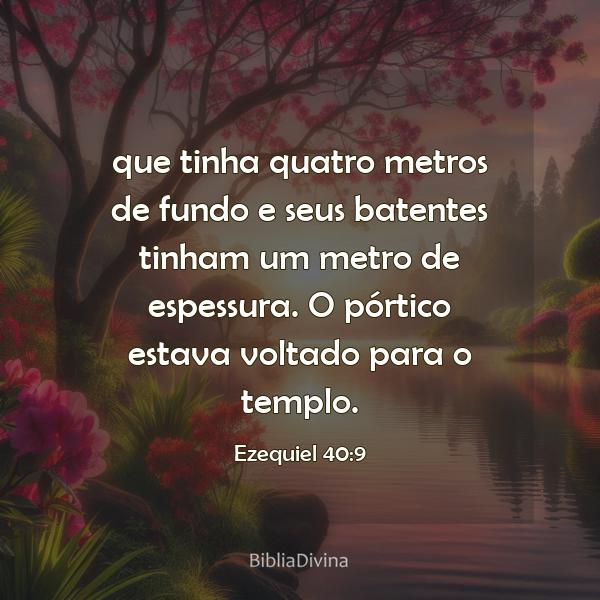 Ezequiel 40:9