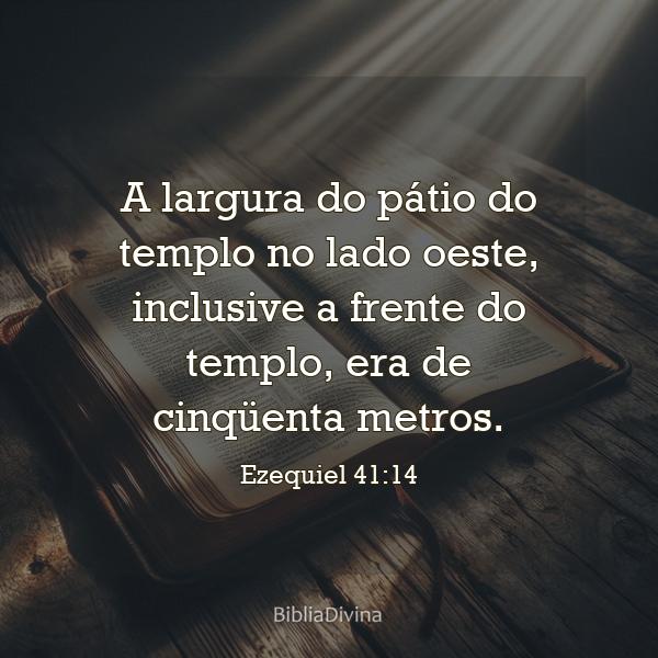 Ezequiel 41:14