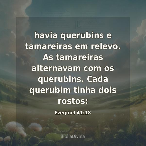 Ezequiel 41:18