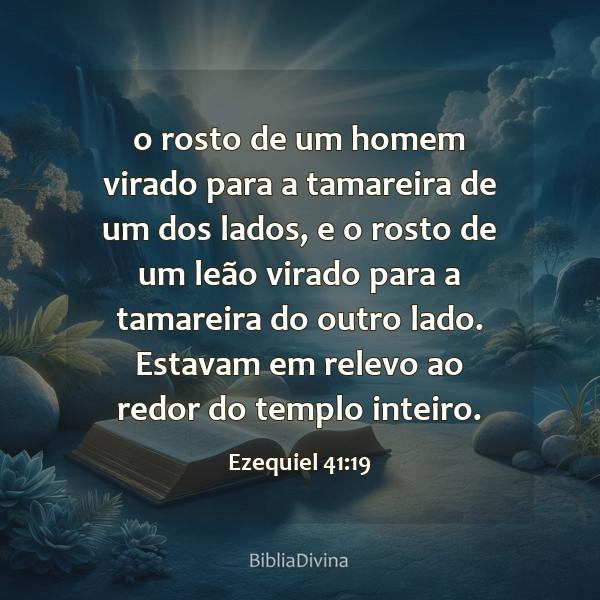 Ezequiel 41:19