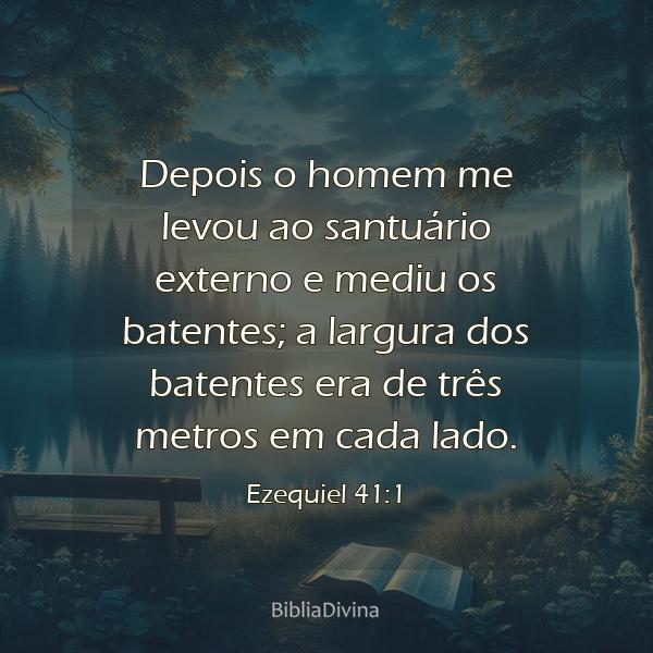 Ezequiel 41:1